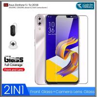 ราคา Riyanali_Shop แพคเกจ 2IN1 กระจกนิรภัย Clear Asus Zenfone 5 / Zenfone 5z ฟรีกล้องป้องกันรอยขีดข่วน (41855820594)