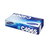 ราคา SAMSUNG ตลับหมึกโทนเนอร์ รุ่น CLT-C406S สีฟ้า (26170931698)