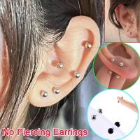 ราคา 6คู่ไม่เจาะต่างหูแม่เหล็กต่างหูแม่เหล็กหูสตั๊ดต่างหูสตั๊ดแม่เหล็กสําหรับผู้หญิง (27881720186)