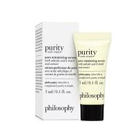 ราคา Philosophy Purity Made Simple Pore Minimizing Serum 1.5/3ml เซรั่มช่วยลดความมันส่วนเกินเสริมเกราะป้องกันผิวกระชับรูขุมขน (26263951680)