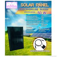 ราคา ✜℡แผงโซล่าเซลล์ โมโน solar cell mono 170w 110w 50w รุ่นใหม่ ALL BLACK โซล่าเซลล์ ไฟโซล่าเซลล์ แผ่นโซล่าเซลล์ E_Twins (22441403527)