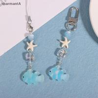 ราคา CharmantA Y2K Blue Sea Fish ปลาดาวโทรศัพท์ Charms จี้น่ารักลูกปัด Handmade สาวหวานพวงกุญแจสําหรับกระเป๋ากล้องแขวน TH (56550834002)