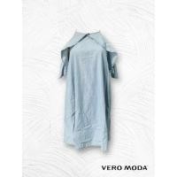 ราคา VERO MODA (DS178) ชุดเดรสสั้น ผู้หญิง สียีนส์ ออกงาน ใส่เที่ยว ของแท้มือหนึ่ง เซลตำหนิ ลดราคา (26855274823)