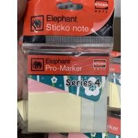 ราคา Elephant Pro-Marker sticko note series4 สติกโก้โน้ต โปรมาร์คเอร์ ซีรี่ย์ 4 (23204129078)