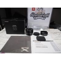 ราคา Fujinon XF 18mm f2 R สภาพนางฟ้า 99% ใช้งานน้อยใหม่มากๆ ไม่มีรอยตำหนิ ไม่มีรา อดีดประกันศูนย์ไทย ใช้งานได้ปกติ รับประกัน2 (13395987150)