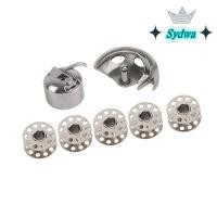 ราคา SYDWA 7pcs จักรเย็บผ้า Bobbins,เหล็ก Simple Operation จักรเย็บผ้า Bobbin ,ในประเทศชิ้นส่วนจักรเย็บผ้าชุดใช้งานร่วมกับจักรเย็บผ้า Hook ซ่อมจักรเย็บผ้า (54901504749)
