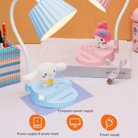 ราคา 4in1 โคมไฟตั้งโต๊ะ โคมไฟตั้งโต๊ะ LED โคมไฟอ่านหนังสือ ชาร์จแบต แถมสายชาร์จ โคมไฟตั้งทำงาน โคมไฟการ์ตูน (26784240269)