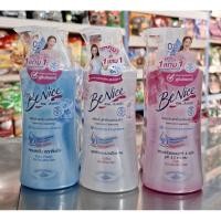ราคา (1แถม1)Benice Feminine Cleansing บีไนซ์เฟมินีน คลีนซิ่ง ปริมาณสุทธิ 150มล.×2ขวด(เลือกกลิ่น) (40955821372)