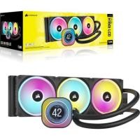 ราคา CORSAIR iCUE LINK H150i LCD 360MM LIQUID CPU COOLER BLACK (27306512445)