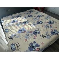 ราคา ชุดผ้าปู||ผ้านวม ลายสติชขาว‍❄️ (29157626875)