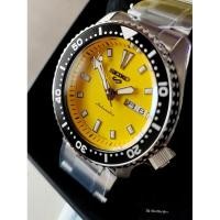 ราคา ผ่อน0% SEIKO 5 Sports Limited Edition 300เรือน YELLOW หน้าเหลือง SBSA193 SBSA193J SBSA193J1 JDM Made in Japan (23720918743)