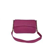 ราคา [กระเป๋ามือสอง] กระเป๋าสะพายหนังแท้ หนังวัวแท้ 9.5นิ้ว สีชมพูบานเย็น กระเป๋าสภาพดี กระเป๋าสะพายข้าง (18515275963)