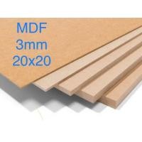 ราคา บอร์ด MDF 3 มม. (20x20)ซม. ไม้อัด MDF ไม้ MDF ไม้อัด MDF (57602149758)