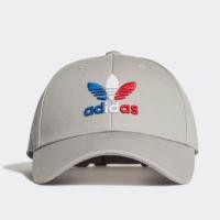 ราคา หมวกพร้อมส่ง ADIDAS ORIGINALS CLASSIC TREFOIL BASEBALL CAP IN GREY ของแท้ 100% (41765738150)