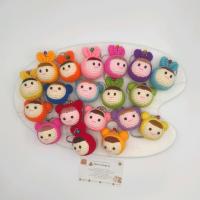 ราคา หัวตุ๊กตาโครเชต์มือ (ผมตรง) พวงกุญแจ (46302428820)