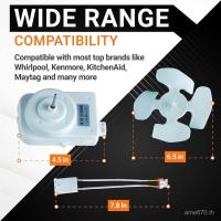 ราคา อุปกรณ์เหมาะสําหรับ W10124096ชุด พัดลมตู้เย็นสุนัข Moore Motor Whirlpool UVV7 (57901978863)