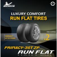 ราคา (ส่งฟรี) MICHELIN รุ่น PRIMACY3 ZP RUN FLAT (2เส้น) ยาง Runflat ยางรถยนต์ 245/45R18 245/40R19 275/40R19 (9717223877)