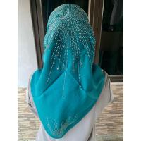 ราคา SWAROVSKI ฮิญาบ ฮิญาบ ผ้าคลุมศีรษะสี่เหลี่ยม/ละลายเลื่อมสวารอฟสกี้/สีครบสีให้เลือกในการสั่งซื้อเสริม (41352725070)