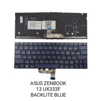 ราคา Asus Zenfone Book 13 UX333 UX333F UX333FA UX333FN คีย์บอร์ด backlite สีน้ําเงิน (46751311605)