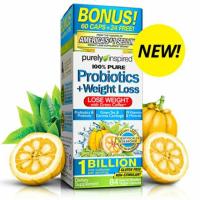 ราคา พร้อมส่งPurely Inspired, Probiotic + Weight Loss, 84 Easy-to-Swallow Veggie Capsules (1939077284)
