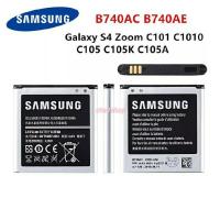 ราคา แบตเตอรี่ B740AC สำหรับSamsung Galaxy S4 ซูม C101 C105K C105A C1010 C105 ของแท้แบตเตอรี่ B740AE 2330mAh (7254361508)