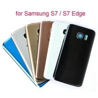 ราคา ฝาครอบแบตเตอรี่ด้านหลัง พร้อมกาว และกรอบกล้อง สําหรับ Samsung Galaxy S7 S7 Edge (23474446156)