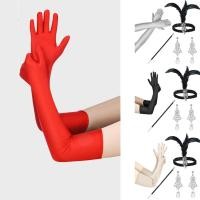 ราคา RR ชุดเครื่องประดับสไตล์แฟลัพป์ยุค 1920 เหมาะสำหรับงานปาร์ตี้ Gatsby ของผู้หญิง พร้อมแหวนและต่างหู Swarovski สำหรับคอสเพลย์ (55402068020)