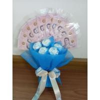 ราคา ช่อดอกไม้ธนบัตรดอกมะลิวันแม่ใส่ธนบัตรแบงก์500และ1000บาทจำนวน10ใบลูกค้าใส่ธนบัตรเอง#ช่อดอกไม้#ช่อดอกไม้วันแม่ (19991147631)