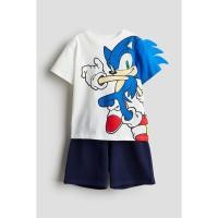 ราคา H&M Boy 2-piece motif-detail set 1220178_1 (26200296962)