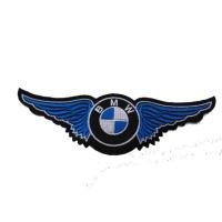 ราคา [ตัวรีด เย็บได้] BMW BLUE WING ป้ายติดเสื้อ logo Embroidered Sew Iron On Patches Badge (3844677434)