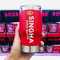 ราคา ในสต๊อกคือพร้อมส่งค่ะ แก้ว แก้วโซดาสิงห์ พร้อมที่เปิดขวด ของแท้ 100% สีแดง singha (24174644098)