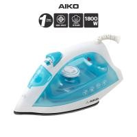 ราคา AIKO EL-2018B สีฟ้า เตารีดไอน้ำเคลือบเทฟล่อน พร้อมสเปรย์และรีดแบบแห้ง ***รับประกัน 1 ปี (25916815766)