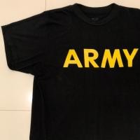 ราคา เสื้อยืด ARMY กระสอบญี่ปุ่นแบรนด์แท้มือ2 (25193097824)