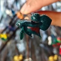 ราคา ไม้ล่อปลากัดมหาชัยเขียวไซร์2.4cm (45252055736)