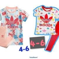 ราคา เซตเสื้อกางเกง งานป้าย Adidas ไซส์ 4-6 (9173900777)