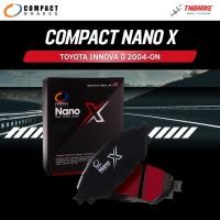 ราคา COMPACT NANO X ผ้าเบรคหน้า Toyota Innova ปี 2004-on / ผ้าเบรก โตโยต้า อินโนว่า (45301404490)