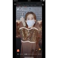 ราคา จั๊มยาวผ้าทอลายวันทอง(สีน้ำตาล) (18640266107)