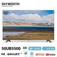 ราคา SKYWORTH Smart TV 4K LED 50นิ้ว (รุ่น 50UB5550) Netflix / YouTube (4853171550)