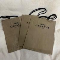 ราคา ถุงกระดาษ coach สีน้ำตาล (5616822945)