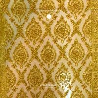 ราคา ผ้าสไบกากเพชรลายนูน ผ้าสไบ ผ้าเมตร สไบ หน้ากว้าง 60 นิ้ว (28428982278)