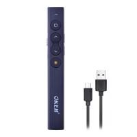 ราคา OKER P-125 Wireless LaserPointer รีโมทเลเซอร์ไร้สาย (เลเซอร์สีแดง) แบตเตอรี่แบบชาร์จ (16922157958)