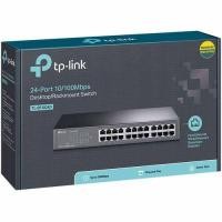 ราคา (พร้อมส่ง) SWITCH HUB (สวิตซ์ฮับ) TP-LINK (TL-SF1024D) Switching Hub 24 Port 10/100Mbps ของใหม่ (10798388224)