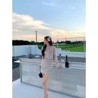 ราคา ชุดสูทสองชิ้น สไตล์บาร์บี้ ลายปักโบว์ knot ผ้าไหมเทวด์สีชมพูทอง.High-end ฤดูใบไม้ร่วง ปี 2022 (50652338241)