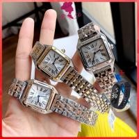 ราคา [C.A.R.T.I.E.R] นาฬิกาข้อมือผู้หญิง หรูหราแฟชั่นสุภาพสตรีนาฬิกาควอตซ์สแตนเลสกันน้ำกีฬานาฬิกาข้อมือ (26450671060)