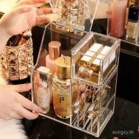 ราคา ถังเก็บแปรงแต่งหน้าที่ใส่แปรง ไข่มุก ป้องกันฝุ่นดินสอเขียนคิ้วโปร่งใสพร้อมฝาปิดเดสก์ท็อปกล่องเก็บเครื่องสําอางลิ้นชัก (40526402930)