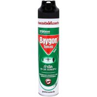 ราคา LeeMart ยาฉีดยุง ไบกอน Baygon 600ML ไบก้อน ยาฉีดกันยุง หัวคู่ ฉีดแมลง ฉีดมด แมลงสาบ สูตร ไร้กลิ่น สีขาว ขนาด 600 มล. (21439905920)