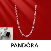 ราคา สร้อยคอโซ่ Small-Link เครื่องประดับเงินแท้ Pandora S925 พร้อมกล่องบรรจุภัณฑ์ (41977187748)
