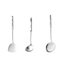 ราคา 316L Stainless Steel Thickened Cooking Spatula, Colander, Soup Spoon (49700751510)