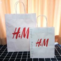 ราคา แท้ !! ถุงกระดาษ H&M / ถุงแบรนด์ / ถุงแบรนด์เนม มีให้เลือก 3 ขนาด (4067131566)