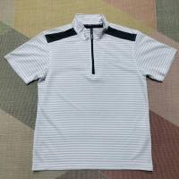 ราคา เสื้อกีฬา คอซิป Spalding size M รอบอก 39.5" มือสอง สภาพดี (26655252546)